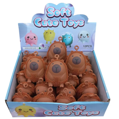Squishy capibara con luz suelto