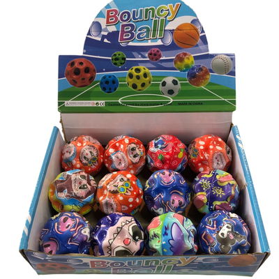 Pelota CORAL saltarina diseños surtidos x1 unidad