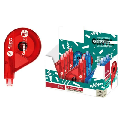 Cinta corrector 12mts x1 unidad
