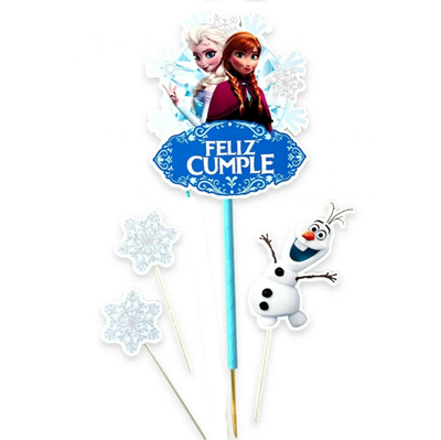 Topper silueta Frozen