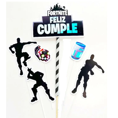 Topper silueta Fortnite