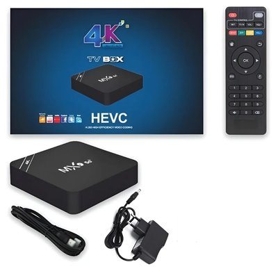 Tv box HEVC 4K ANDROID 128GB 8GB