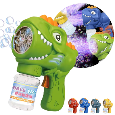 Pistola de burbujas a pila DINO