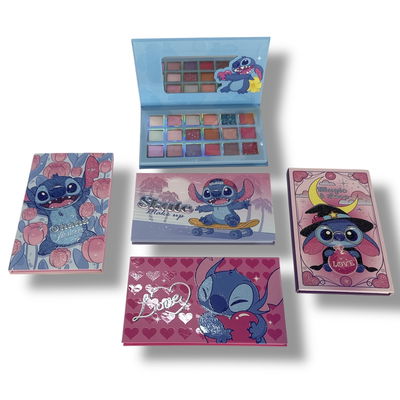 Paleta de sombras STITCH con espejito 18 colores (EYE-18)
