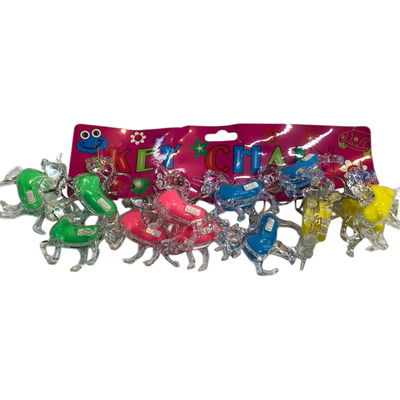 Llavero unicornio con luz x12 unidades