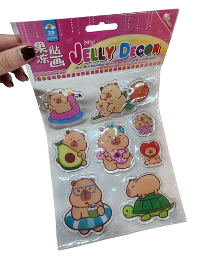 Sticker de gel CAPIBARA