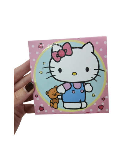Paleta de sombras KITTY con espejito 9 colores (EYE-0913)