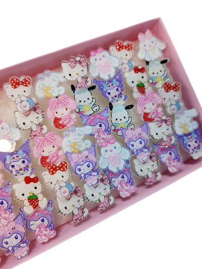 Anillito CON LUZ SANRIO x1 unidad