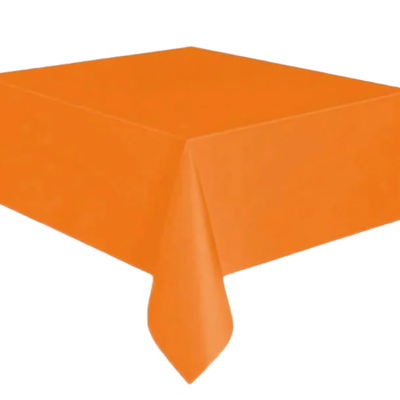 Mantel plástico MATTE NARANJA 137cm x 183cm