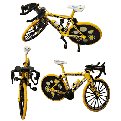 Bicicleta mini de metal coleccionable 18x10cm colores surtidos