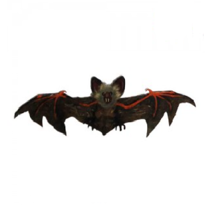 Muciélago vampiro de plástico halloween 16x40cm