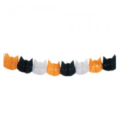Guirnalda gatos halloween