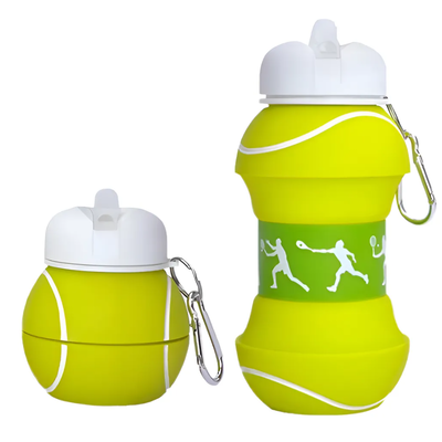 Botella de silicona plegable 550ml TENIS