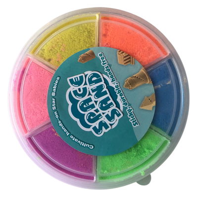 Arena kinética x6 unidades de color