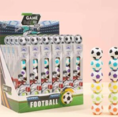 Resaltadores FÚTBOL x6 colores