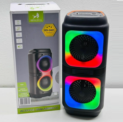 Parlante 4,2" bluetooth ROYALCELL rgb (RP-4403)
