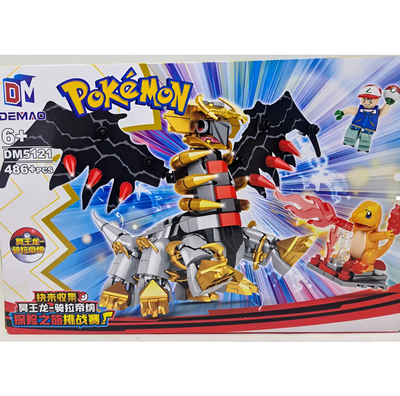 Bloques POKEMÓN NEGRO 601 piezas aprox. (DM5123)