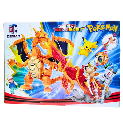 Bloques POKEMÓN AMARILLO 486 piezas aprox. (DM5121)