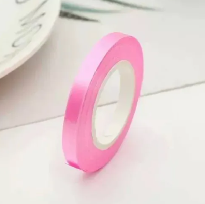 Cinta ribbon para globos ROSA 10mts. x1 unidad