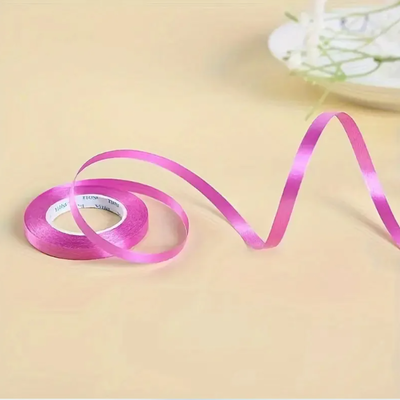 Cinta ribbon para globos FUCSIA 10mts. x1 unidad