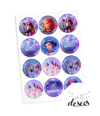 Sticker guerreras KPOP
