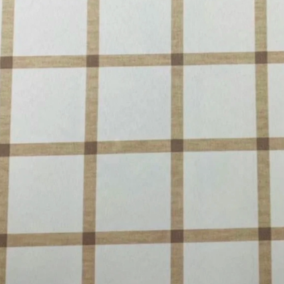 Mantel 1,45mts x 2,60mts GRANDE gabardina antimancha impermeable CUADROS BEIGE