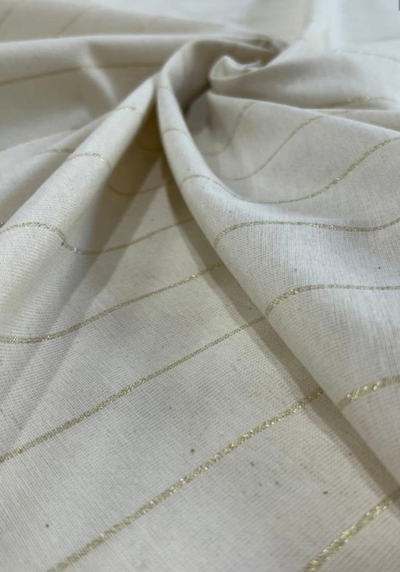 Mantel 1,45mts x 2,60mts GRANDE tusor anti manchas RAYAS DORADAS
