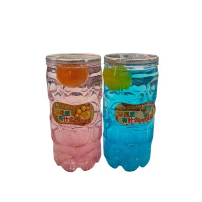 Slime con glitter en pote vaso incluye un mini squishy 12cm