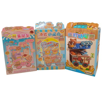 Juego para armar Diy Tienda puzzle 3D sushi en cajita surtido