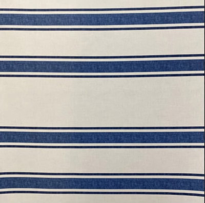 Mantel gabardina antimancha impermeable CHICO RAYA AZUL 1,45mts x 2,40mts