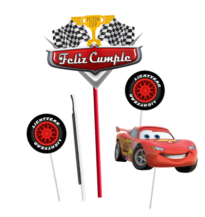 Topper silueta Cars