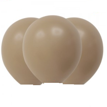 Globo GLOBBY SEPIA 12" x5 unidades