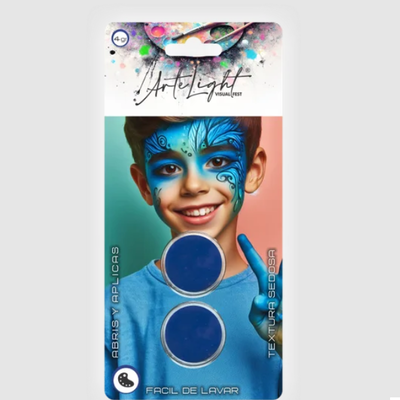 Set maquillaje x2 AZUL