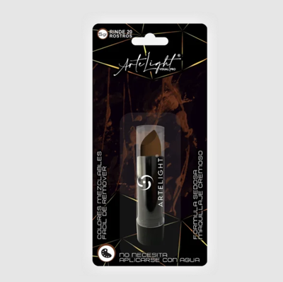 Labial marrón x1 unidad en blister