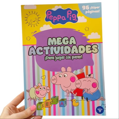 Libro PEPPA PIG MEGA ACTIVIDADES 96 páginas (6827)