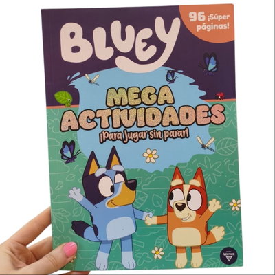 Libro BLUEY MEGA ACTIVIDADES 96 páginas (6824)