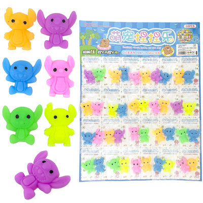 Squishy mini STITCH DOBLE x10 unidades