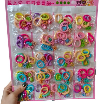 Kit mini accesorios para pelo x10 unidades (colitas y broches)