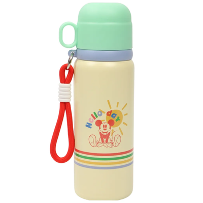 Botella térmica de acero inoxidable MICKEY doble pico 550ml (DMK8362)