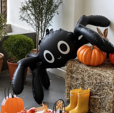 Globo araña 4D halloween 114x40cm aprox.