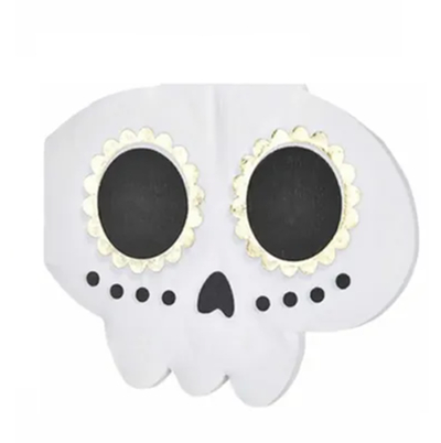 Servilleta calavera halloween x20 unidades