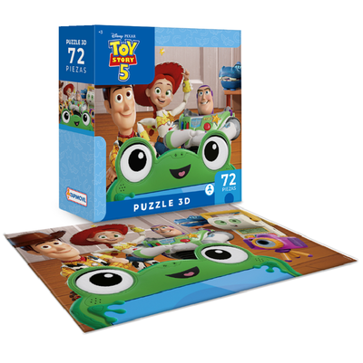 Rompecabezas puzzles 3D TOY STORY 5 72 piezas en caja (DTS17956)