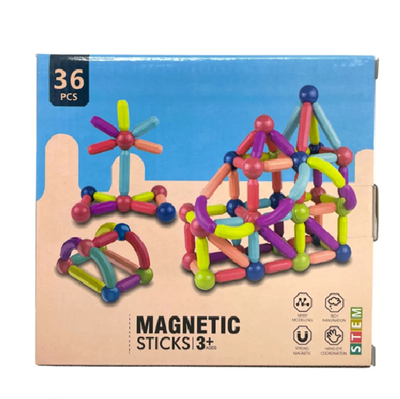 Palitos magnéticos x36 piezas MAGNETIC STICKS