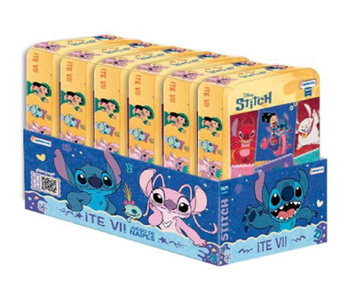 Cartas naipes STITCH en lata TE VI (DMD10166)