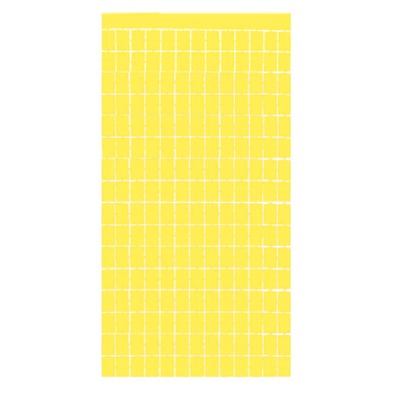 Cortina square AMARILLO PASTEL 2mts x 1mts
