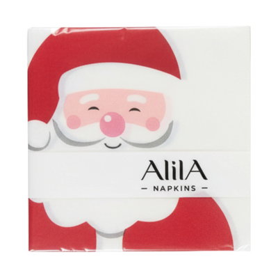 Servilleta navideña papá noel x20 unidades