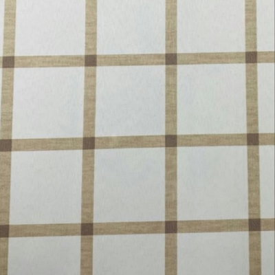 Mantel 1,45mts x 2,20mts CHICO gabardina antimancha impermeable CUADRO BEIGE