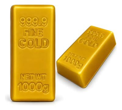 Squishy lingote de oro