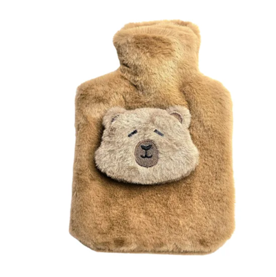 Bolsita de agua caliente CAPIBARA MARRÓN 3D 800ml