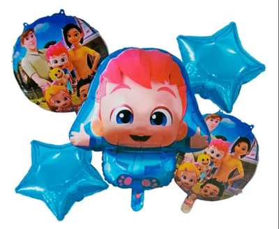 Set x5 globos BEBEFINN